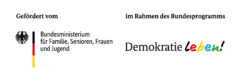 Partnerschaft für Demokratie im Landkreis Haßberge Logo